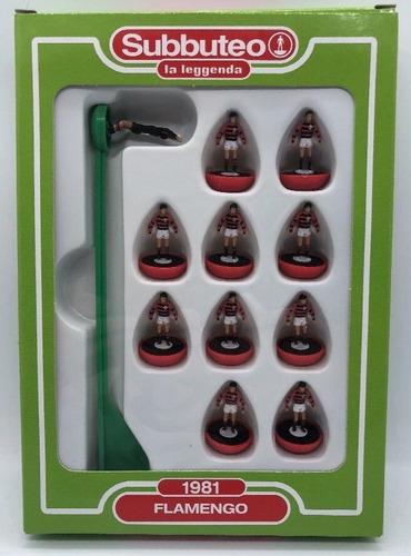 Subbuteo Pelebol Time Flamengo 1981 La Leggenda Box