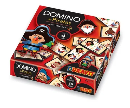 Byp Juego De Mesa Duravit Domino Payasos O Piratas En Caja