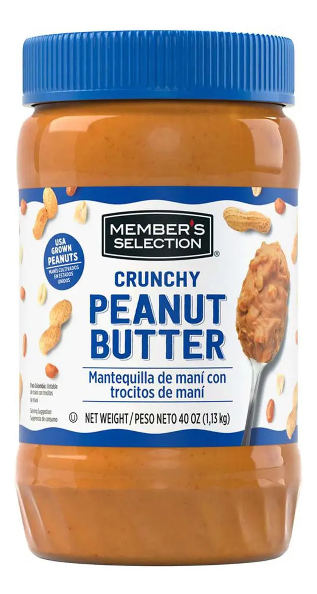 Mantequilla Mani Crunchy Member´s Selection X 1.13 Kg