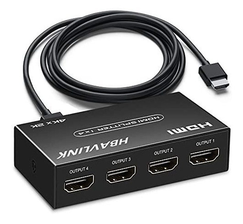 Divisor Hdmi 1 4 Salidas 3 3 Pies Cable Hdmi Adaptador ...