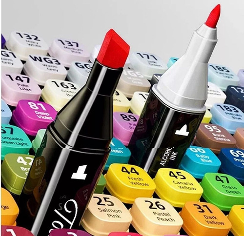 Kit Canetinha 48 Cores E Livro De Colorir Caderno De Desenho 1 Rosa 1 Azul