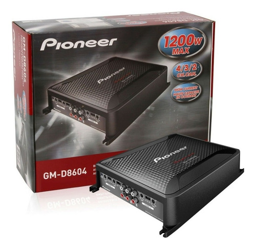 Amplificador 4 Canales Pioneer Gm-d8604 Clase Fd 1200w Max