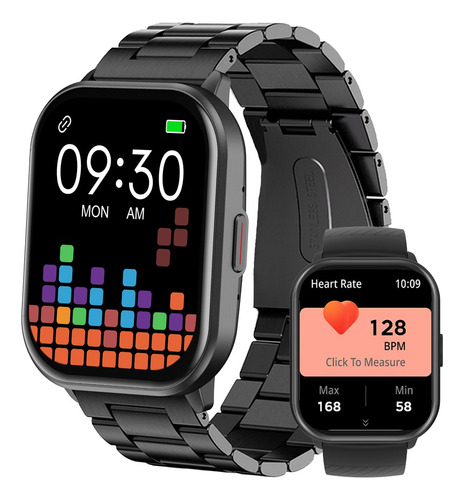 Reloj Inteligente Mujer/hombre Bluetooth Llamada Deportivo