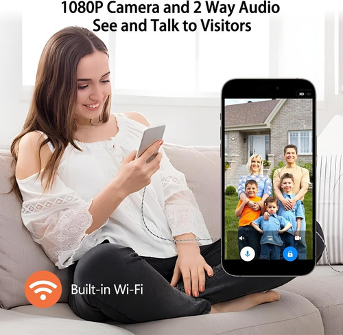 Bloqueio Inteligente De Vídeo Com Câmera,