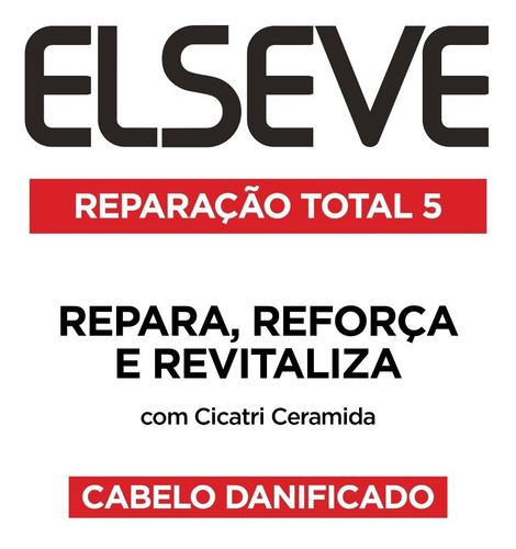Shampoo Reparação Total 5 Elseve 200ml L'oréal Paris