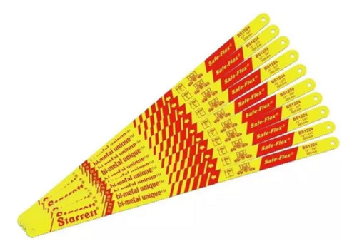 Kit 10 Lâmina P/ Arco De Serra 18d (300mm) Bs1218 Starrett