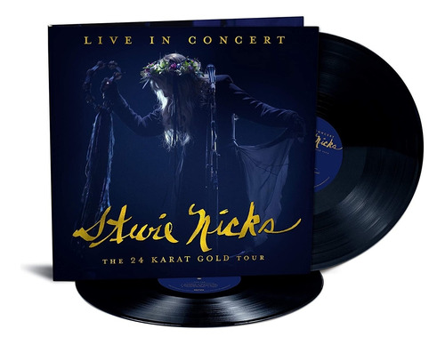 Nicks Stevie Live Concert 24 Karat Gold Tour Import Lp