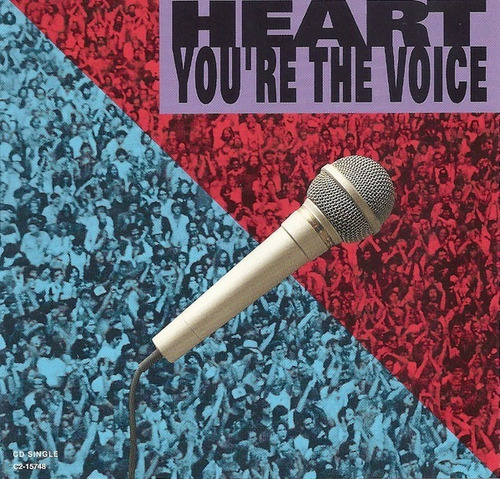Cd Heart You're The Voice Ed. Eua 1991 Raro Promo Importado