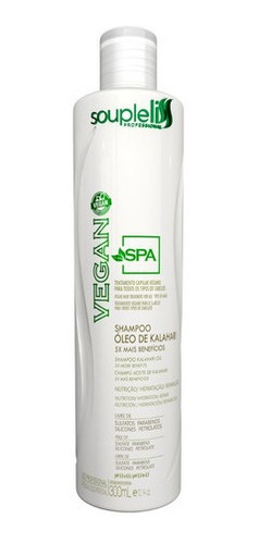 Shampoo Vegan Spa 300ml Soupleliss Professional
