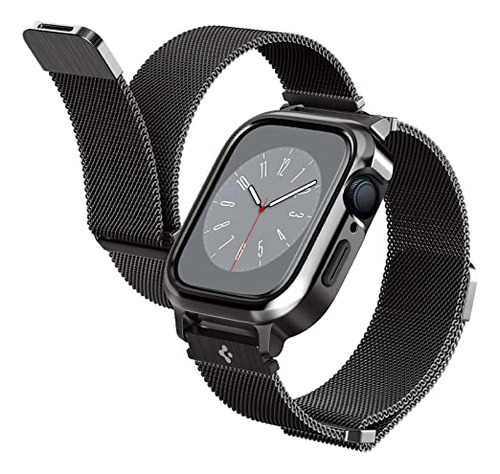 Spigen Metal Fit Pro Diseñado Para Apple Watch Case With Ban