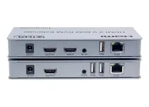 Comprar Extensor Kvm Hdmi V2.0 + Usb Vía Ethernet Cat5e\u002F6\u002F7 Netcom