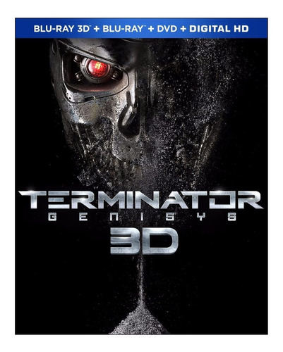 Terminator Genisys Pelicula Blu-ray 3d + Blu-ray + Dvd + Dig