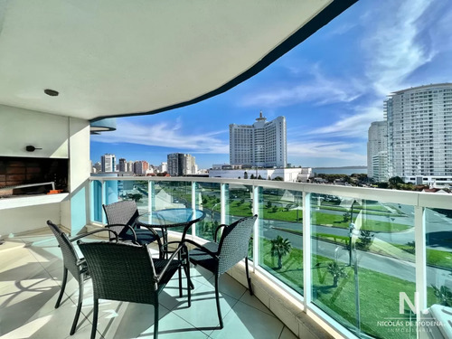 Alquiler Temporario Apartamento 2 Dormitorios Y Dependecia Casino Tower Playa Mansa