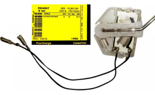 Flotante Bomba Modulo Conjunto Gasolina Peugeot Partner 1.4