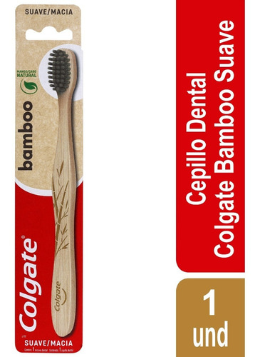 Cepillo Dental Colgate Bamboo - Unidad a $17500