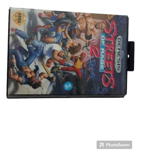 Juego Sega Genesis Streets Of Rage 2 Original