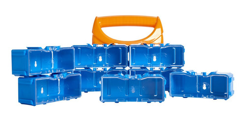 Brinquedo Hot Wheels Maleta Porta Carrinho Modular Fun 82664