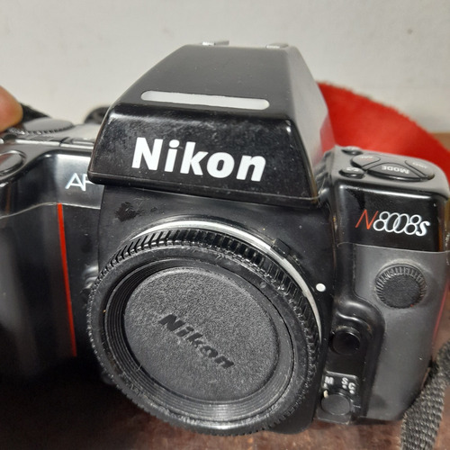 Imagem 7 de 10 de Câmera Fotográfica Nikon Af N8008s Antiga Analógica Corpo
