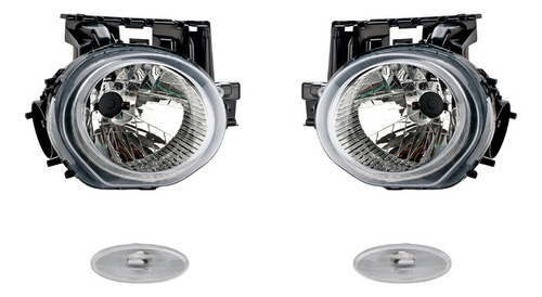 2 Faros Y 2 Cuartos Depo Juke P/ Nissan 2012 - 2014