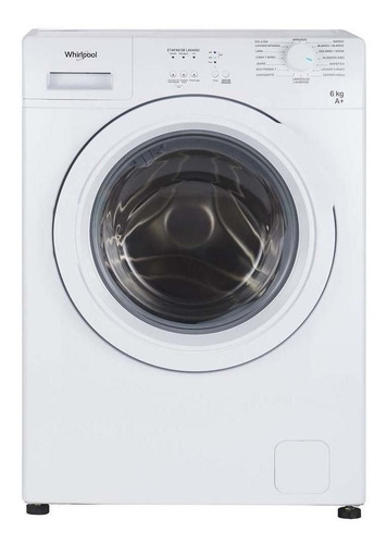 Imagen 1 de 6 de Lavarropas Automático Whirlpool Wnq06a Blanco 6kg 220 v