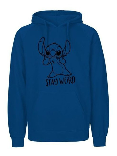 Sudadera Stitch Stay Werid Lilo Y Stitch Hoodie Mujer Hombre