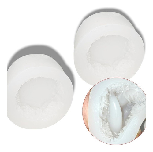 Molde Silicona Rosa Para Velas Aromáticas Y Decoración