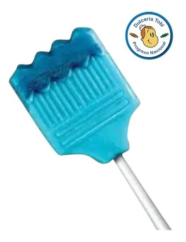 Brochita Pinta Azul 48 Piezas Dulces Vero Frambuesa Fresa
