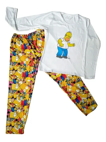 Pijama De Los Simpson Para Mujer