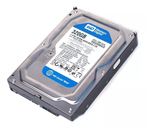 Disco duro interno Western Digital WD Caviar Blue 320GB azul