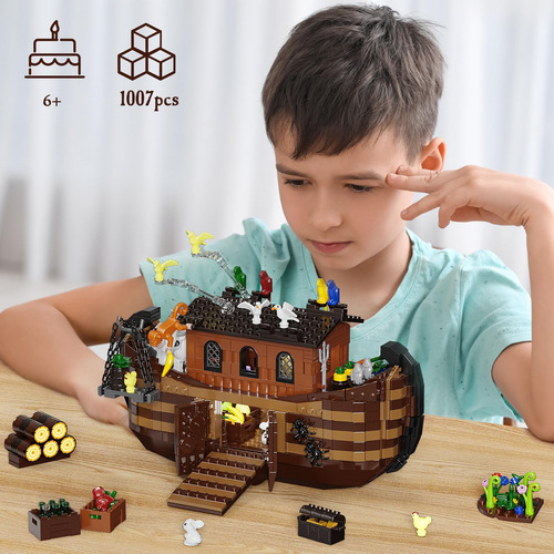 Bloques De Construcción Arca De Noé 1007 Compatible Con Lego 0 Versión Del Personaje