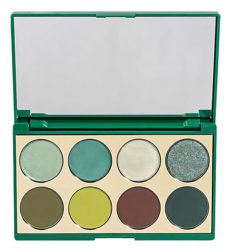 Paleta De Sombras Eudora Niina Secrets Green Secrets 5,6g