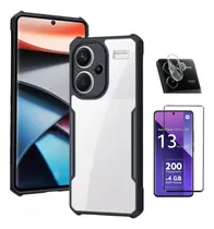 Comprar Para Xiaomi Redmi Note 13 Pro Plus 5g - Case Xundd + Vidrios