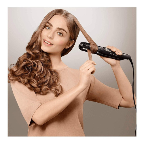 Imagen 5 de 7 de Planchita De Pelo Satin Hair Braun St 570 Tecnología Iónica