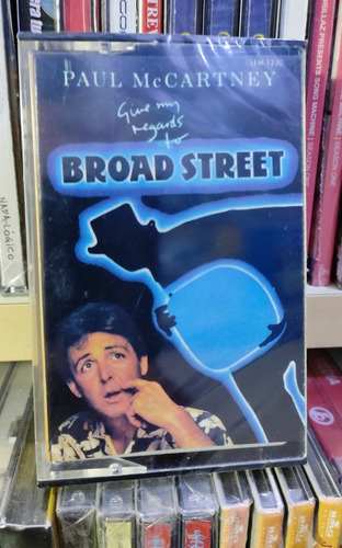 Paul Mc Cartney Casette Saludame A Broad Street