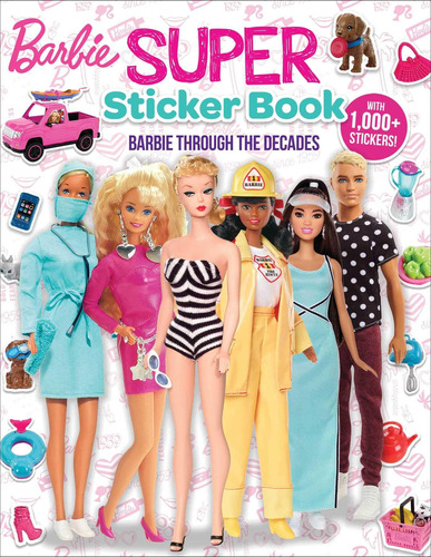 Libro: Barbie: Super Sticker Book: Through The Decades (1001