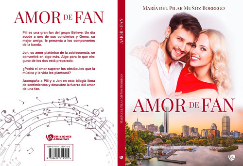 Amor De Fan, De María Del Pilar Muñoz Borrego. Editorial Ediciones Arcanas, Tapa Blanda En Español, 2022