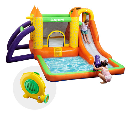 Joyberri Bounce House Waterslide - Casa Inflable De Rebote D