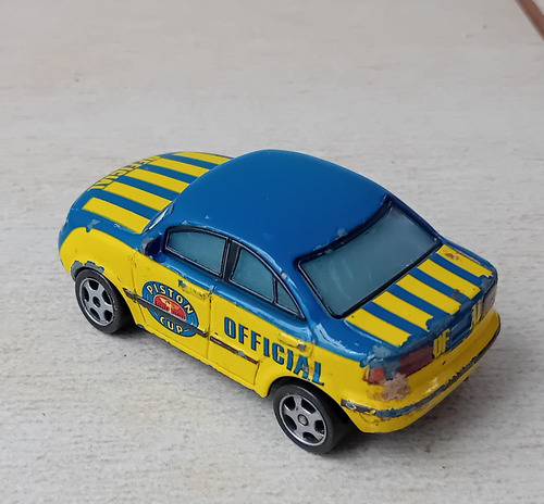 Automóvil The Cars Tom Pistón Cup Metal 7 Cm Tom Azul Marino (Usado)