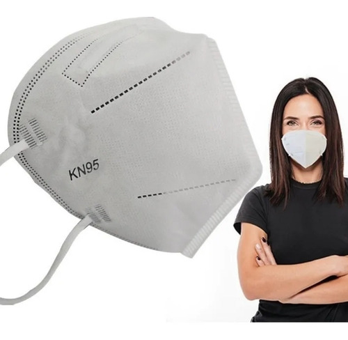 Imagen 2 de 9 de Mascarilla Cubrebocas Kn95 10 Piezas Tapabocas Reutilizable