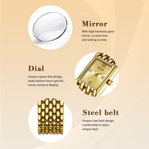 Relojes Moderno Mujer Impermeable Cuarzo Reloj