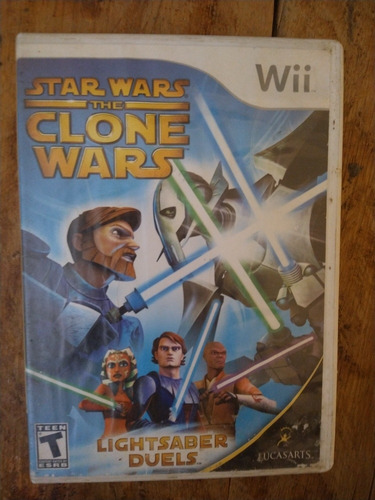 Star Wars The Clone Wars Lightsaber Duels - Wii
