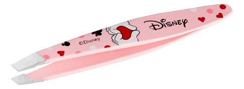 Tweezerman Disney's Minnie - Mini Pinça Inclinada Aço Inox