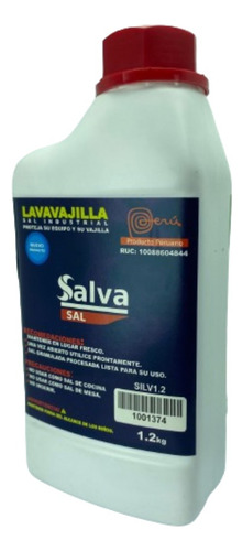 Sal Lavavajillas Frasco X 1.2kg - Salva 