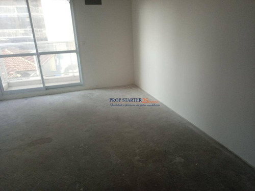 Imagem 3 de 8 de Conjunto Comercial Novo Para Alugar, 27 M², No Paraíso- Prop Starter Adm. Imóveis - Cj0030