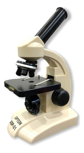 Microscopio Biologico Monocular Xsp-31 Com Acessorios