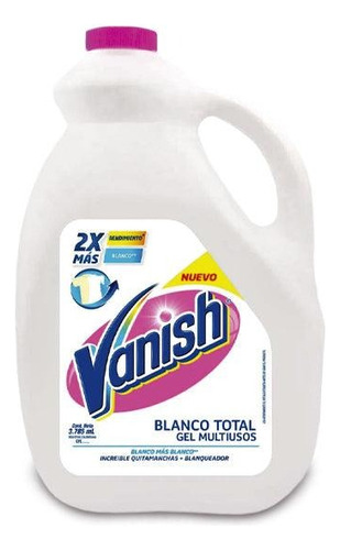 Vanish Quitamanchas Ropa Blanca Gel Multiuso 3785 Cc