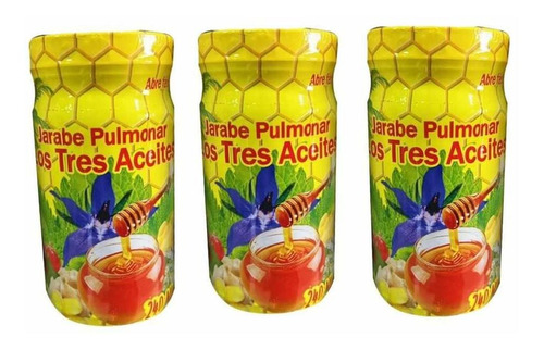 Jarabe Pulmonar Los Tres Aceites - mL a $287