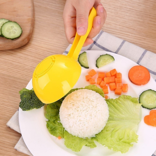 C Spoon Arroz Semicircular Doméstico Arroz De Arroz Antiadhe