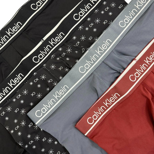 Boxers Calvin Klein 4 Pack Cortos Microfibra Trunk Original