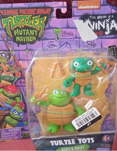 Turtles Mutant Raph & Mikey